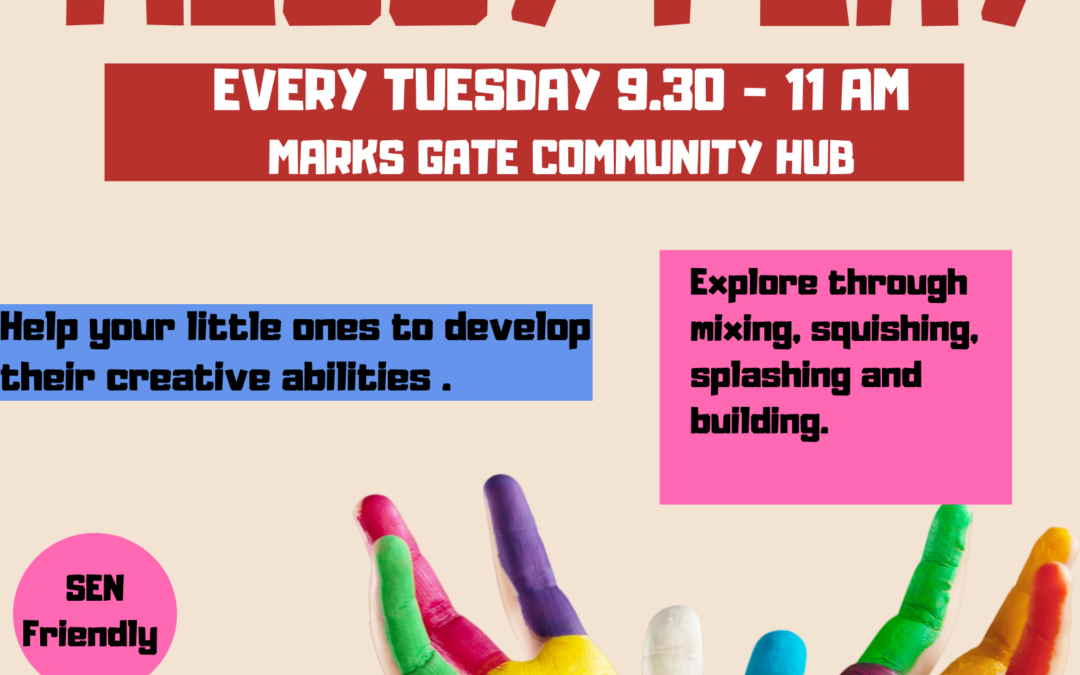 Spotlight on: Messy Play at Marks Gate Community Hub